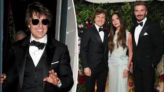 Tom Cruise breakdance moves at Victoria Beckham's 50th | Victoria Beckham's Birthday