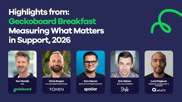 Geckoboard Breakfast 2025 Highlights: AI, reporting trends, and real time visibility