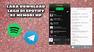 Tutorial download lagu di spotify ke penyimpanan telepon