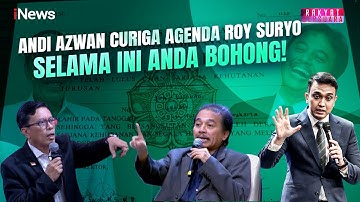 Saling Tunjuk! Andi Azwan Curiga Agenda Terselubung Roy Suryo Soal Ijazah Jokowi | Rakyat Bersuara
