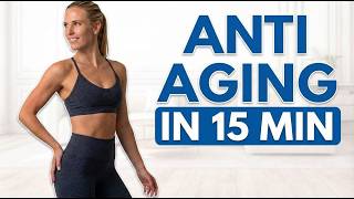 15 Min Anti-Aging Pilates Workout | Turn Back the Clock (Women Over 40)