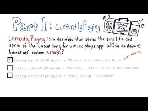 1 : currentlyPlaying Variable - 1 : currentlyPlaying Variable