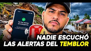 ¿DONDE ESTABAN LAS ALERTAS DE EMERGENCIA CUANDO TEMBLÓ EN R.D