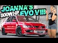 Joanna's 808HP Evo VIII | Street Pulls + Rolling AntiLag (47PSI OF BOOST)