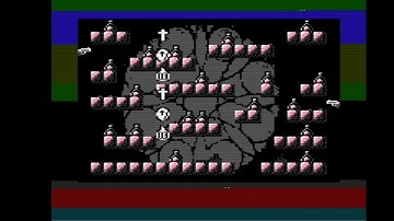 Commodore 16/Plus4 Fully Masked Sprite Test.