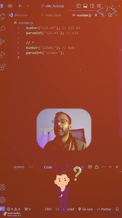 Number() vs parseInt() in JavaScript Explained! 🔢💡 #codewithkg - YouTube