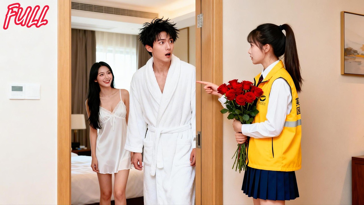 Repartidora atrapa novio infiel. Da primera vez a extraño. Sangre revela virginidad, CEO la adora.