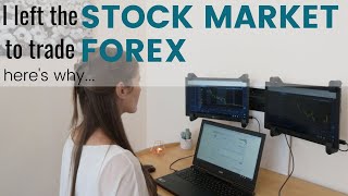 6 Reasons Why I DAY TRADE The FOREX MARKET | Trading Stocks vs Forex by Mindfully Trading