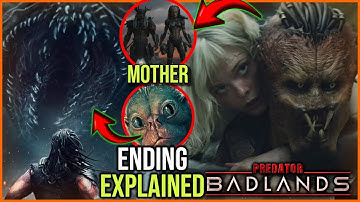 Predator: Badlands (2025) Ending & Mid Credit Scene Explained | What Happened To Kalisk And Bud?