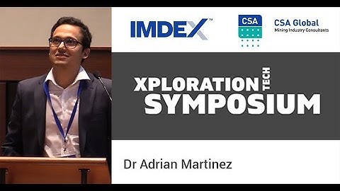 Machine learning as a tool for geologists - Dr Adrian Martinez Vargas - #xplorationtech