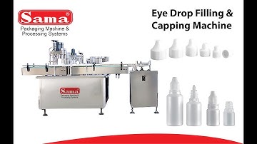 Eye Drop Filling and Capping Machine