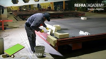 REFRA-Training at Refratechnik Ceramics | Protection Bricks