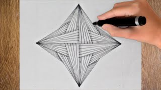 geometric drawing 3d draw pattern spirograph