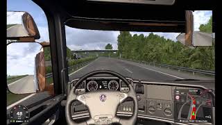 Awas bawa muatan berat!!! Truk terbalik | ETS2 GAMEPLAY