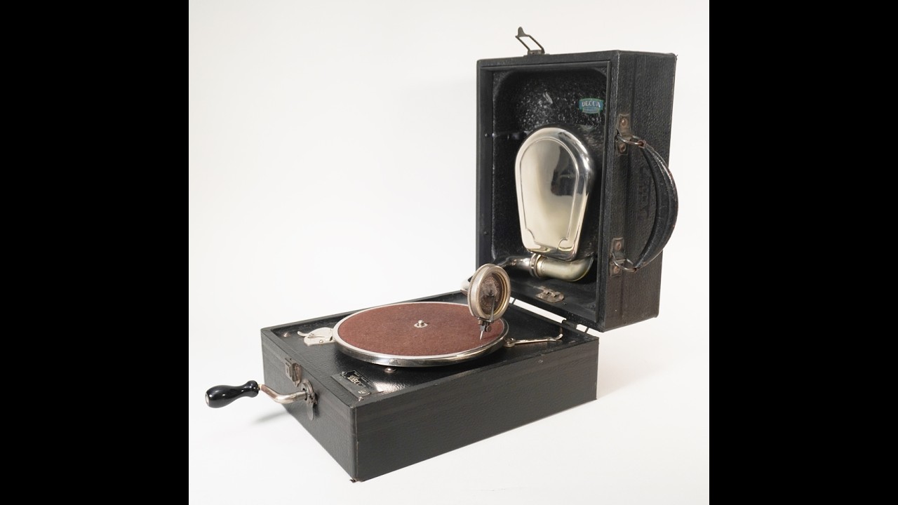 Decca Model 22 koffer grammofoon
