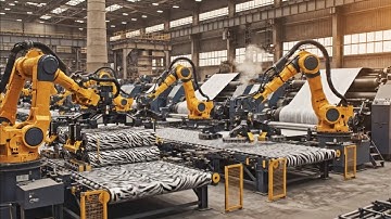 Inside the Leather Processing Factory – Million Dollars Products Are Made from Zebra Skin - process