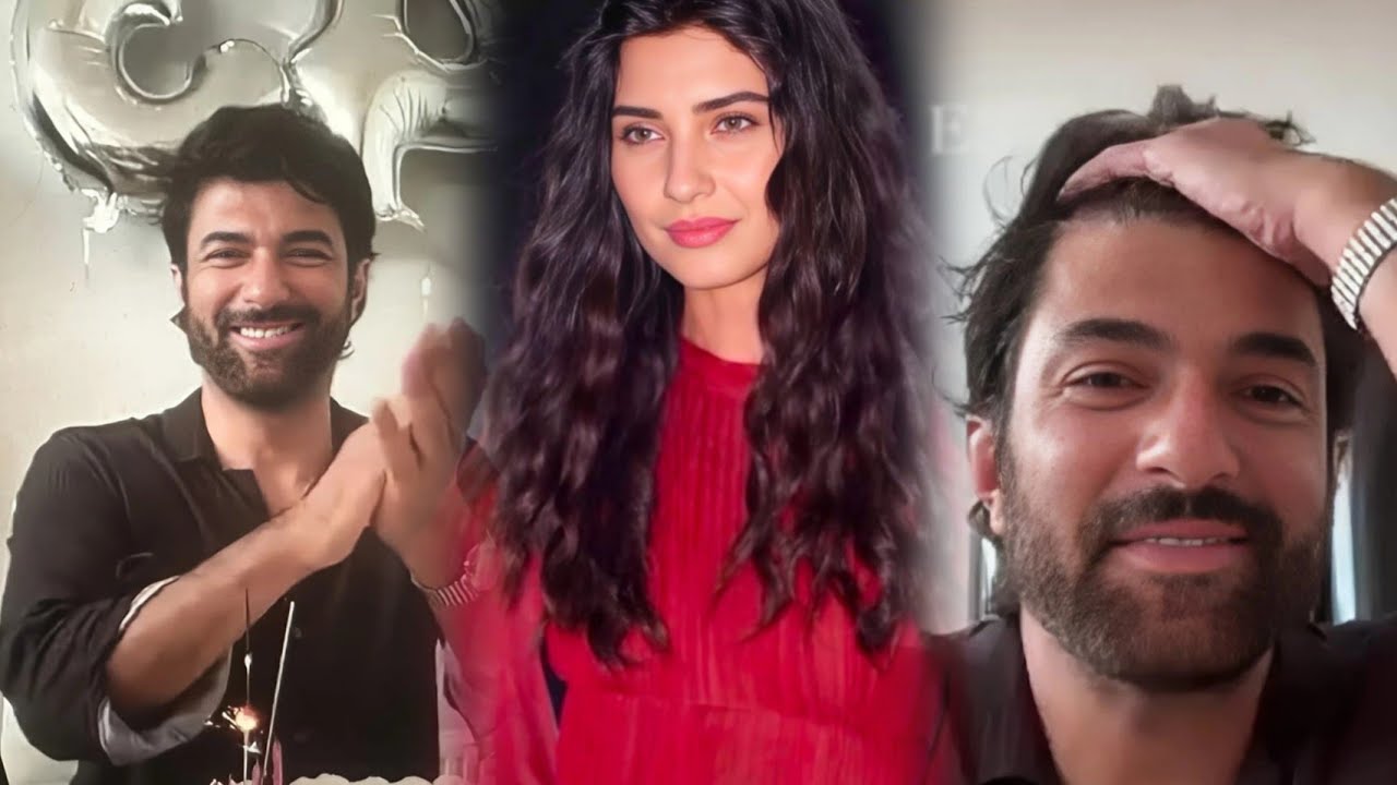 Fun images from Engin Akyürek's birthday #tubabüyüküstün #enginakyürek #keşfet 