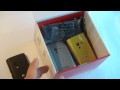 Sony Ericsson Xperia X10 mini. Unboxing (rus)