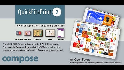 Pressero W2P with Compose QuickFIt4Print