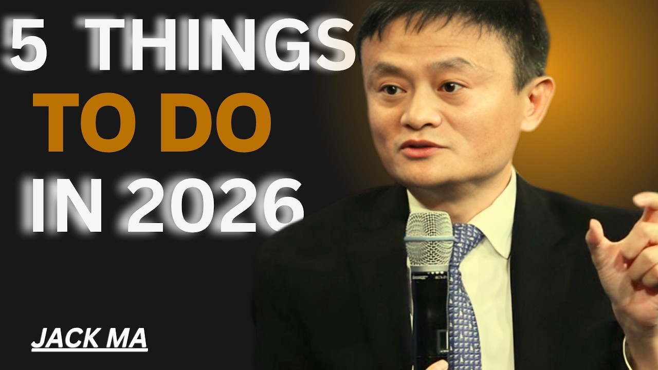 5 Things You MUST Do in 2026 If You Don’t Want to Be Broke | Jack Ma #motivation  #money   #jackma