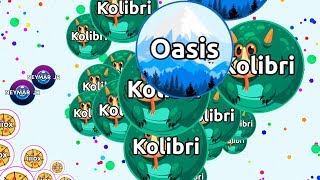 ONE SOLO PRO vs 1001 GERMS.IO NOOBS ( Game Like Agar.io )