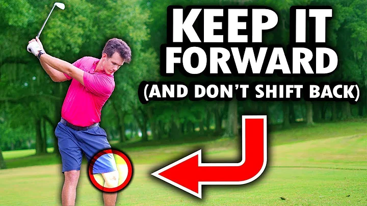 Always Keep Your Weight Forward in the Golf Swing - The #1 Key to Playing Great Golf!