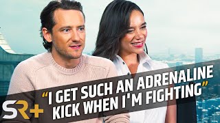 Thunderbolts' Lewis Pullman & Hannah John-Kamen Talk Bob's Origins & Ghost's "Dangerous" Powers