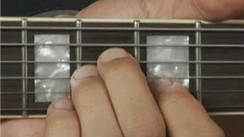 2nd Inversion of Db Minor Guitar Chord on the Middle Top Strings : Guitar Chord Dictionary 21