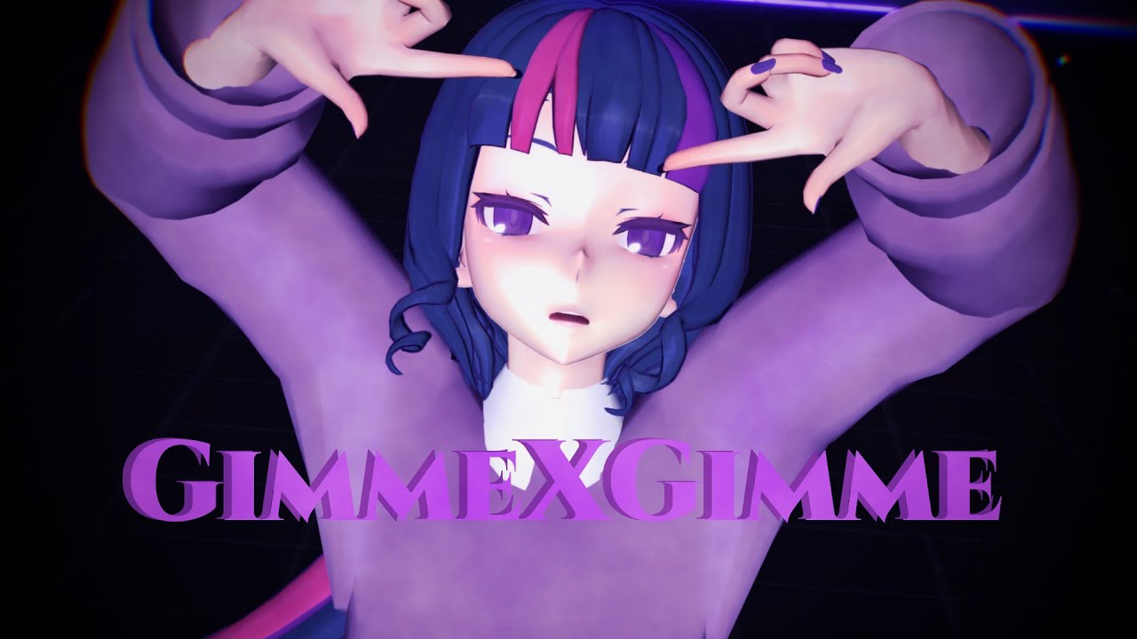 [MMDxMLP] Gimme×Gimme (Twilight Sparkle)