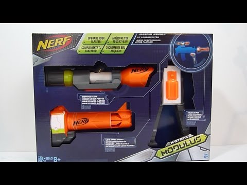 Underholde Hændelse, begivenhed snigmord NERF Modulus Long Range Upgrade Kit review - YouTube