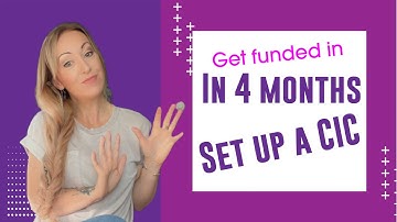 Get funding in 4 months…set up a community interest company (CIC)!
