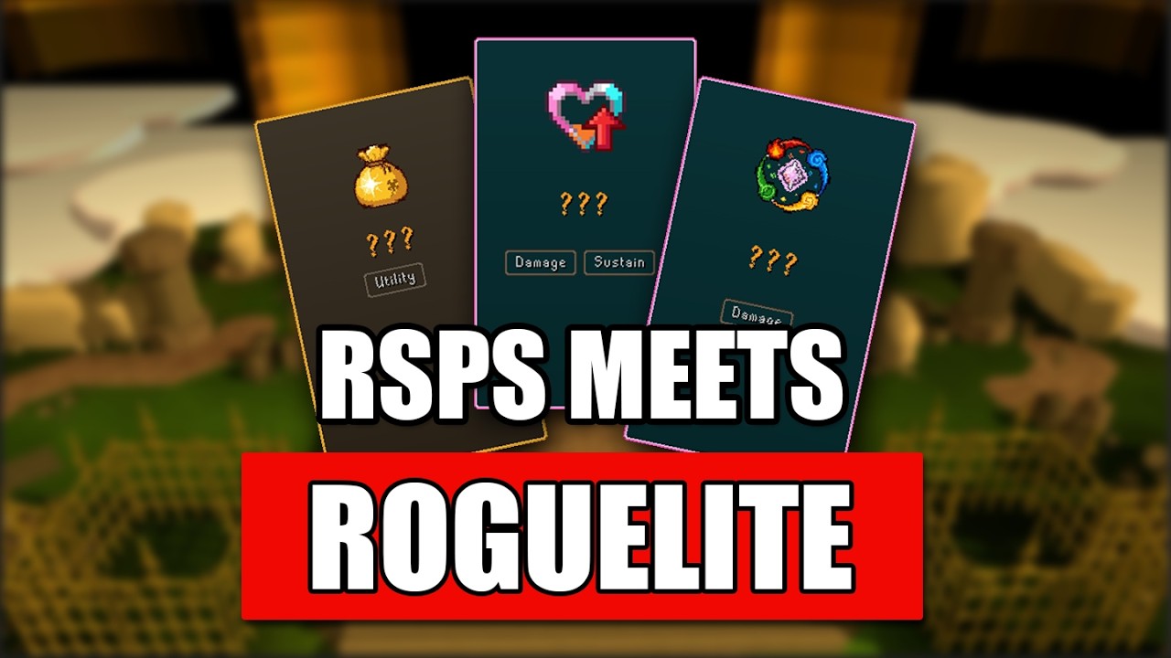 High Intensity, Fast Paced, Full of Loot. Bringing Roguelite to RSPS