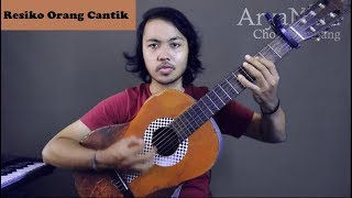 Chord Gampang (Resiko Orang Cantik - Blackout) by Arya Nara (Tutorial Gitar)