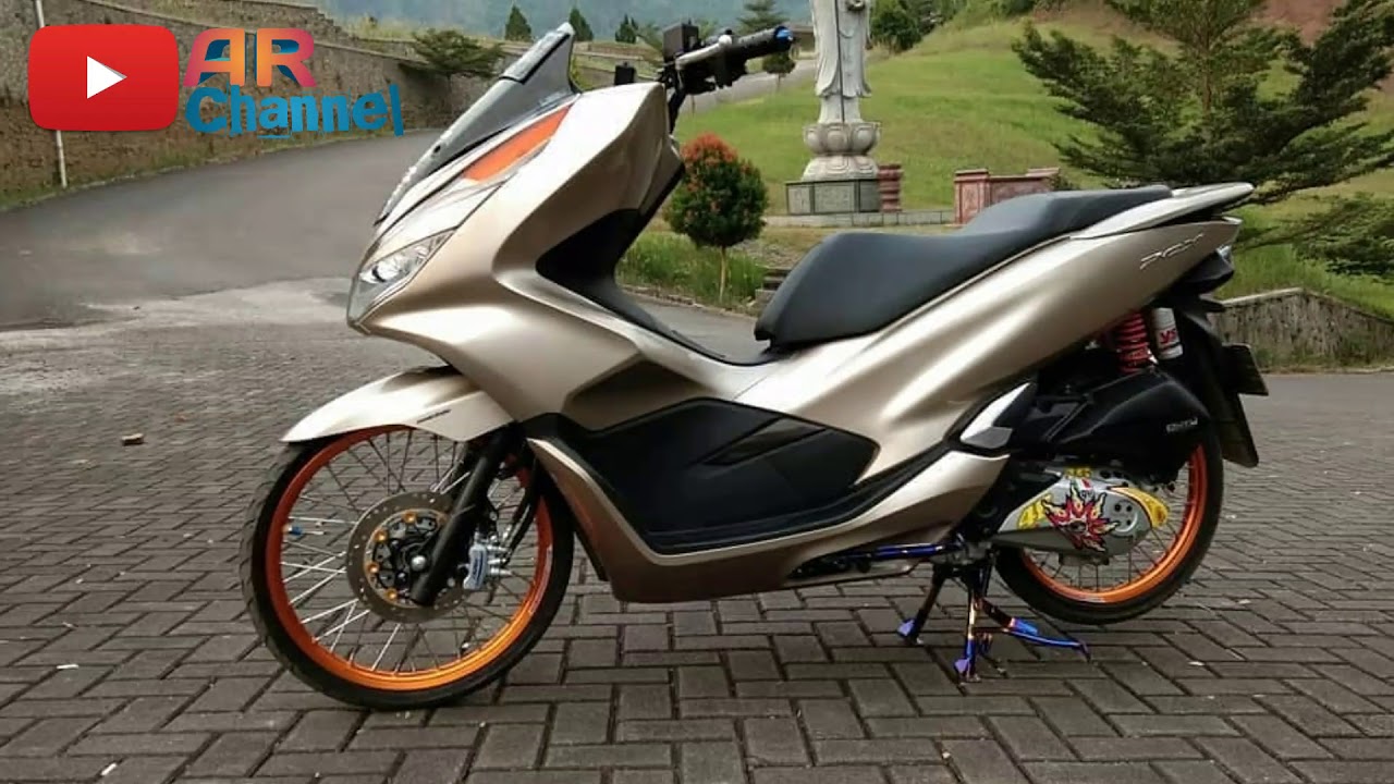 Modifikasi Honda PCX 150 Lokal Thailook Style YouTube
