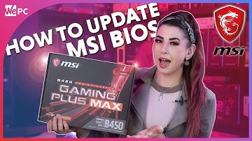 How to Update BIOS on MSI Motherboard 2021!