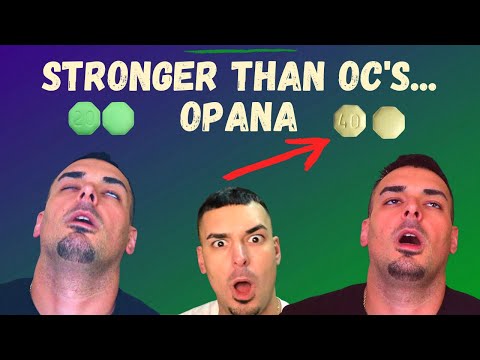 What Are Opana (Oxymorphone) and What Do They Feel Like?
