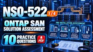 NS0-522 Practice Questions | SAN Pre-Installation Assessment – Part 1