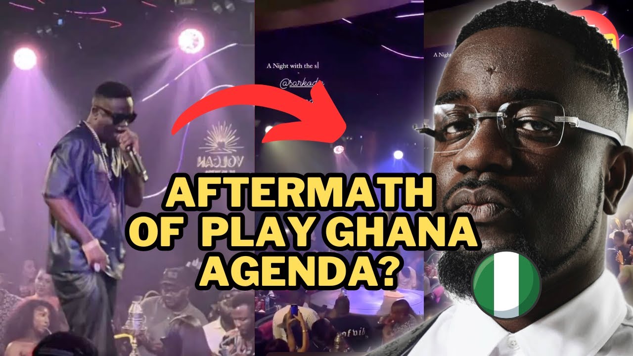 Sarkodie Performed In Nigeria 🇳🇬 at the W Bar Lounge in Ikoyi And This ...