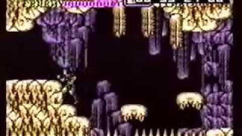 SNES - Super Castlevania IV from Konami promotional video (1991)