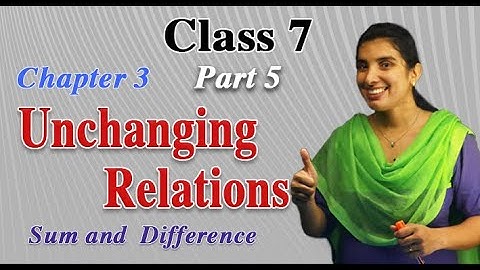 Unchanging Relations Part 5 | Class 7 Maths | Kite Victers | Aimy Mathew | Kerala Syllabus 2020-2021