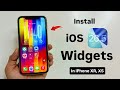 iOS 26.5 in Older iPhones - Install iOS 26.5 LockScreen Widgets in iPhone XR, XS