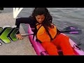 Cómo subir al kayak de pesca o bajar sin caerte ni hacer equilibrio. #shorts