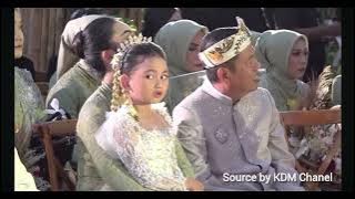Nikahan Aa maulana Akbar putra Kang Dedi Mulyadi. Bersama Teh Putri Wakil Gubernur Garut. 