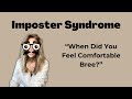 Imposter syndrome new nurse practitioner