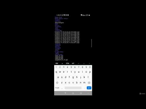PWD and touch command