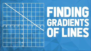 Finding the gradient of a line - GCSE Maths revision