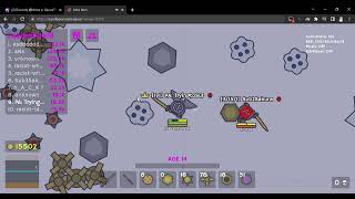 Fast 1v1 with @scaryfoxy686  - moomoo.io ( Project Axolotl v7 )