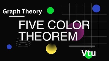 Five color theorem #graphtheory #vtu #vtunotes