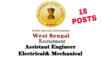 WBPSC ASSISTANT ENGINEER For Electrical & Mechanical Forms Out