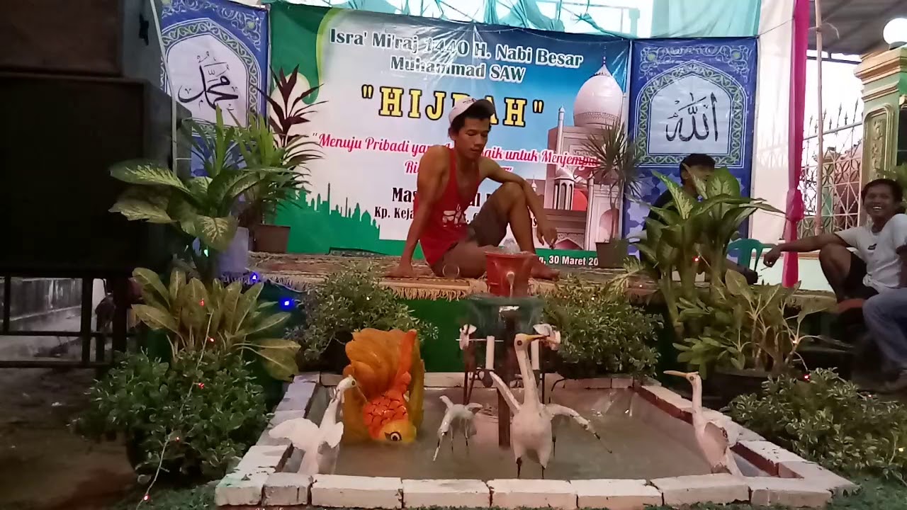 Dekorasi Isra Miraj Kreatif